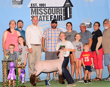 Doty Club Lambs Winners