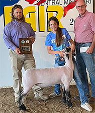 Doty Club Lambs Winners